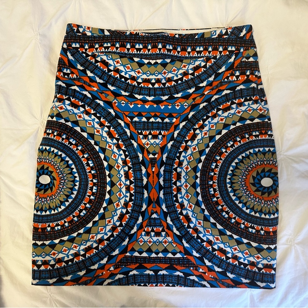 Printed Anthropologie skirt, size 6